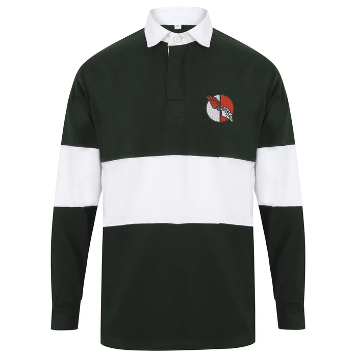 No. 7010 Squadron RAF Long Sleeve Panelled Rugby Shirt