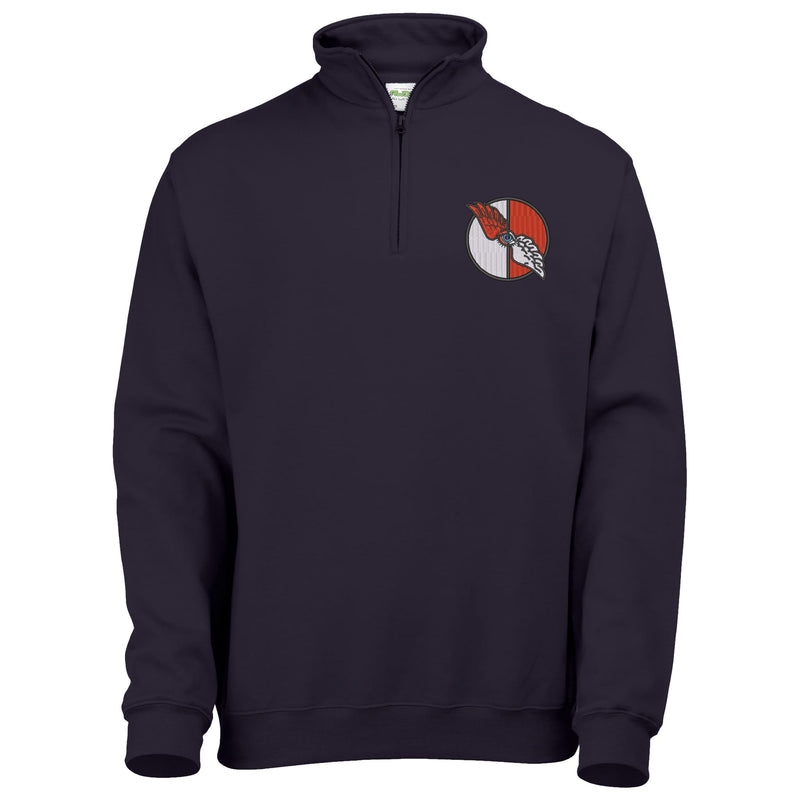 No 7010 Squadron RAF (RAAuxF 7010 Sqn) Quarter Zip Sweatshirt