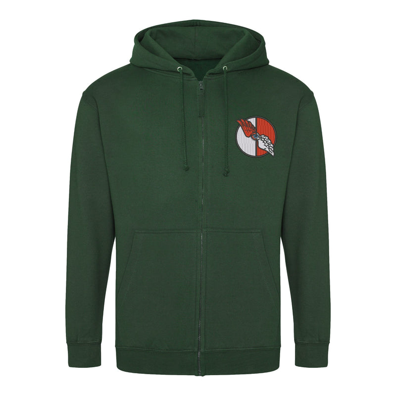 No. 7010 Squadron RAF Zipped Hoodie