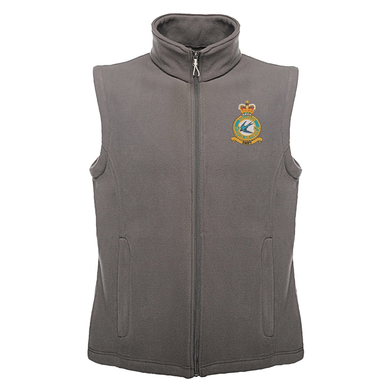 No 72 Squadron RAF Regatta Fleece Bodywarmer