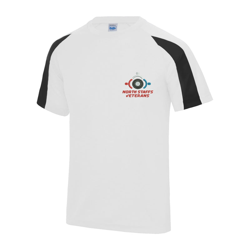 North Staffs Veterans Contrast Polyester T-Shirt