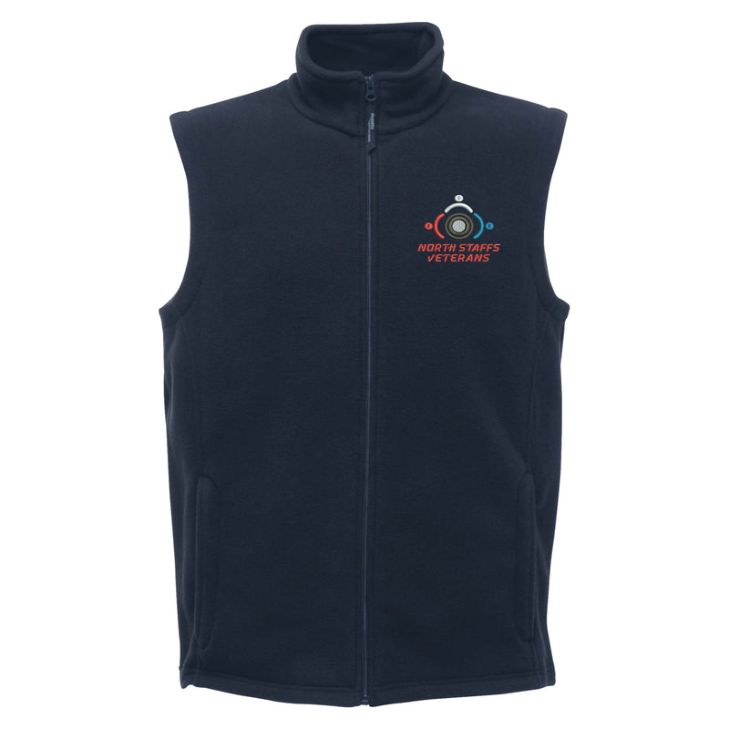 North Staffs Veterans Regatta Fleece Bodywarmer