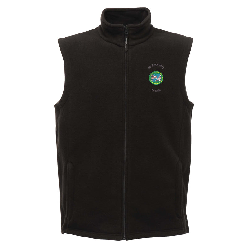 OP Backwell Somalia Regatta Fleece Bodywarmer