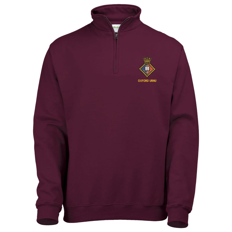 Oxford Universities Royal Naval Unit (URNU) Quarter Zip Sweatshirt