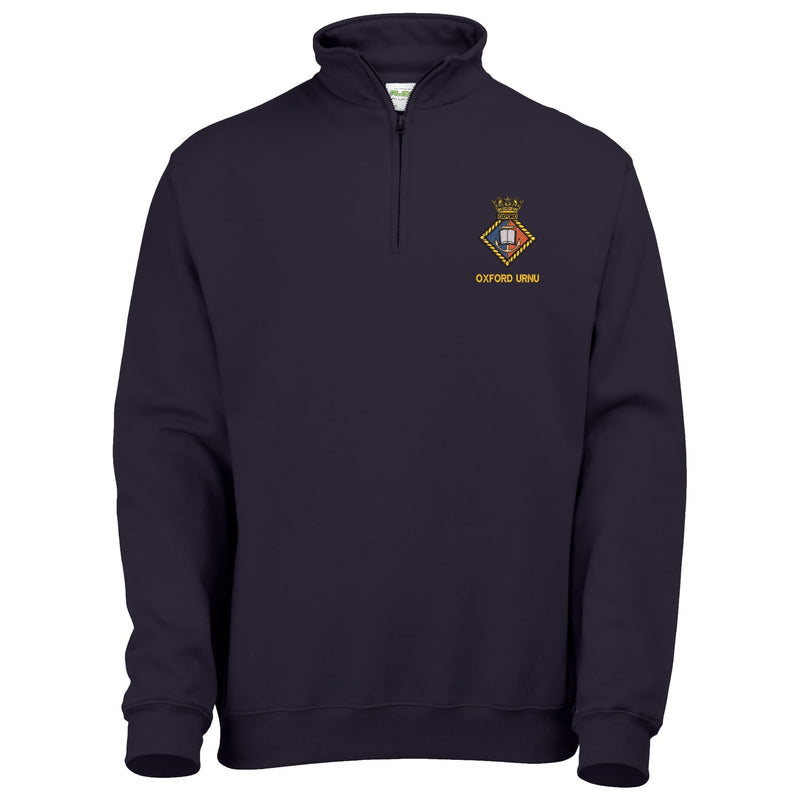Oxford Universities Royal Naval Unit (URNU) Quarter Zip Sweatshirt