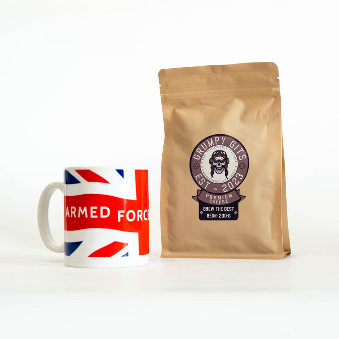 Grumpy Gits Premium Coffee With Mug (Your Choice Of Badge!)