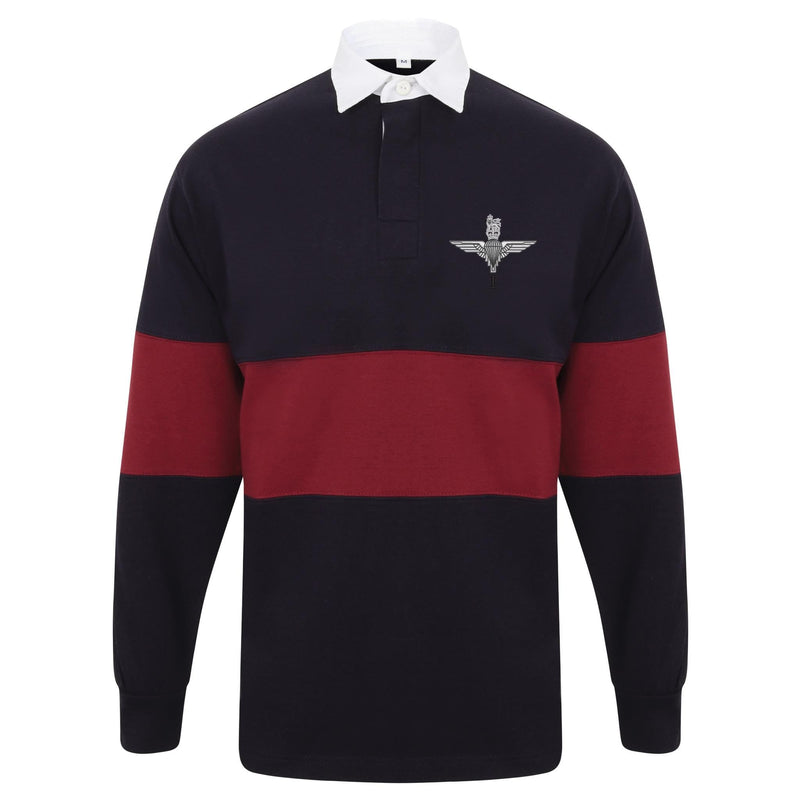 Parachute Reg - 1 Para Long Sleeve Panelled Rugby Shirt
