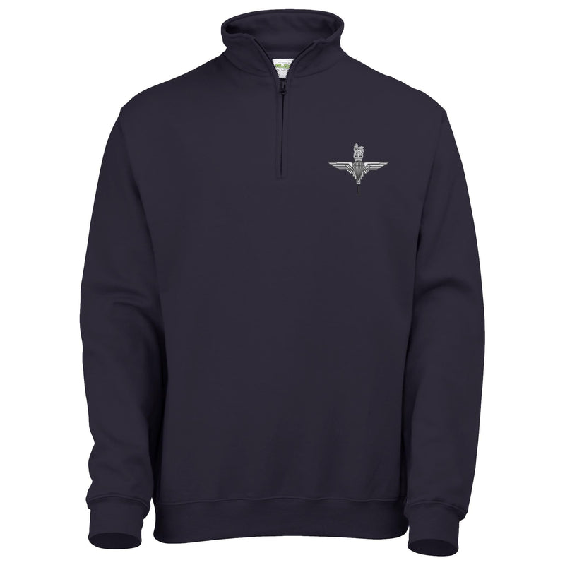 Parachute Regt - 1 PARA Quarter Zip Sweatshirt