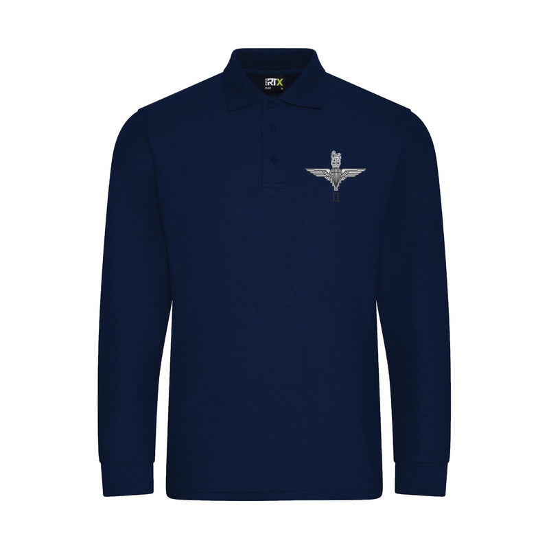Parachute Regt - 2 PARA Long Sleeve Polo Shirt