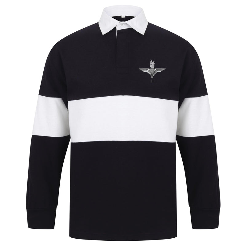 Parachute Reg - 2 Para Long Sleeve Panelled Rugby Shirt