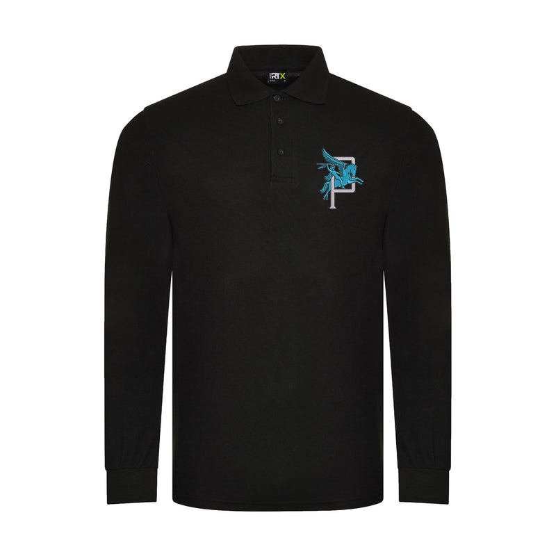 Pegasus Company (P Coy) Long Sleeve Polo Shirt