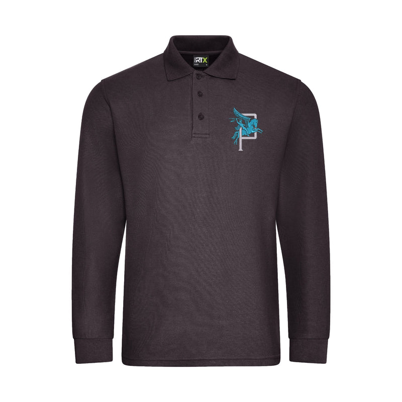 Pegasus Company (P Coy) Long Sleeve Polo Shirt