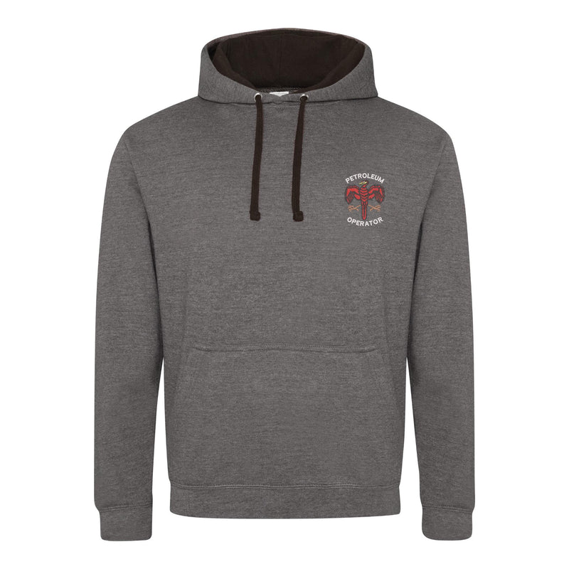 Petroleum Operator Contrast Hoodie