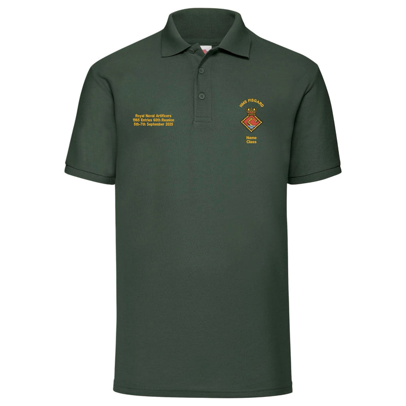 HMS Fisgard Polo Shirt - Royal Navy Artificers Reunion 2025