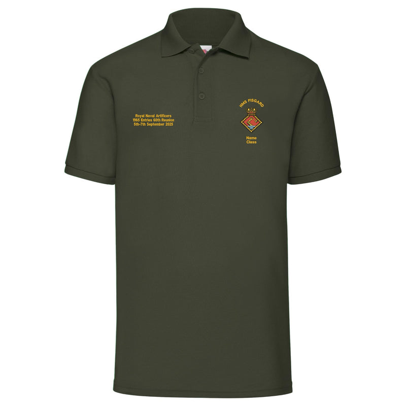 HMS Fisgard Polo Shirt - Royal Navy Artificers Reunion 2025