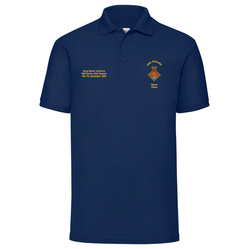 HMS Fisgard Polo Shirt - Royal Navy Artificers Reunion 2025