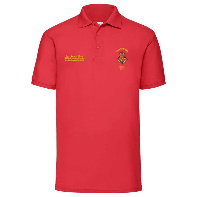 HMS Fisgard Polo Shirt - Royal Navy Artificers Reunion 2025