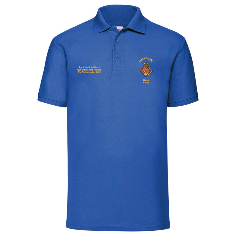 HMS Fisgard Polo Shirt - Royal Navy Artificers Reunion 2025