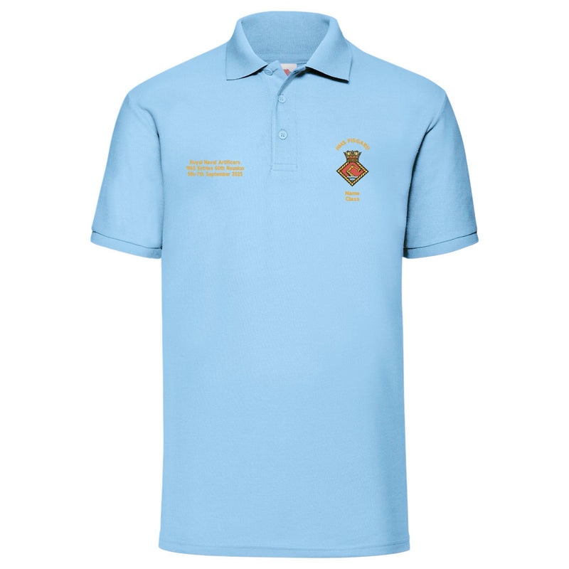 HMS Fisgard Polo Shirt - Royal Navy Artificers Reunion 2025
