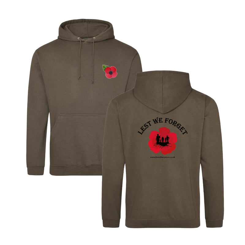 Poppy Printed Hoodie