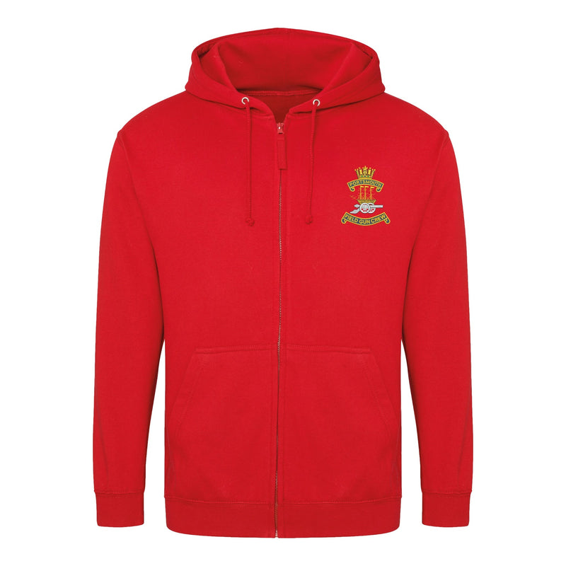 Portsmouth Field Gun Crew Zipped Hoodie