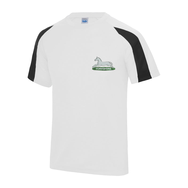 Prince of Wales's Own Regiment of Yorkshire Contrast Polyester T-Shirt