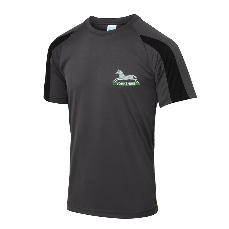 Prince of Wales's Own Regiment of Yorkshire Contrast Polyester T-Shirt