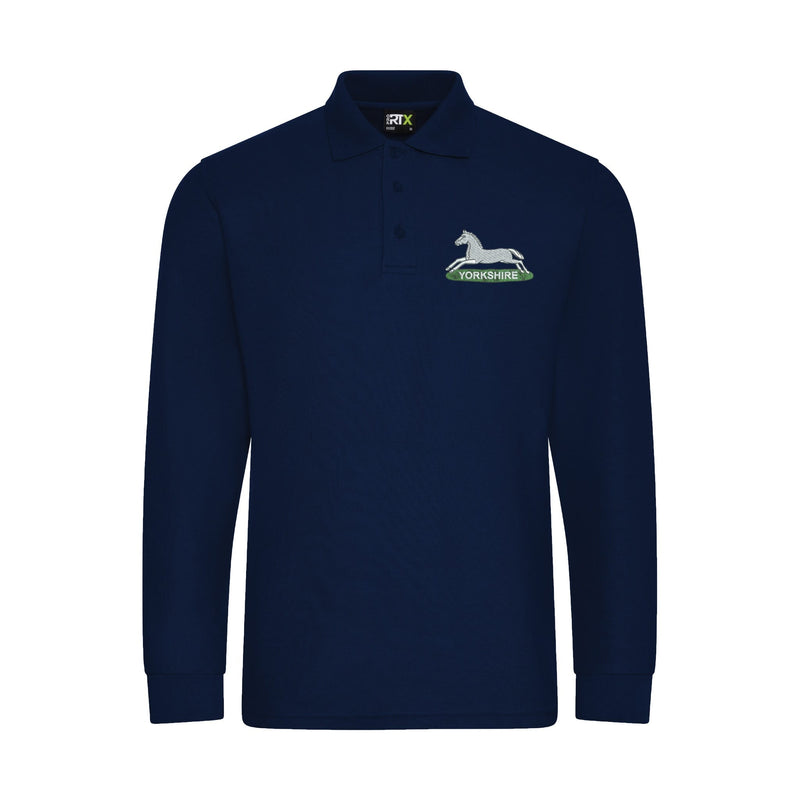 Prince of Wales's Own Regiment of Yorkshire Long Sleeve Polo Shirt
