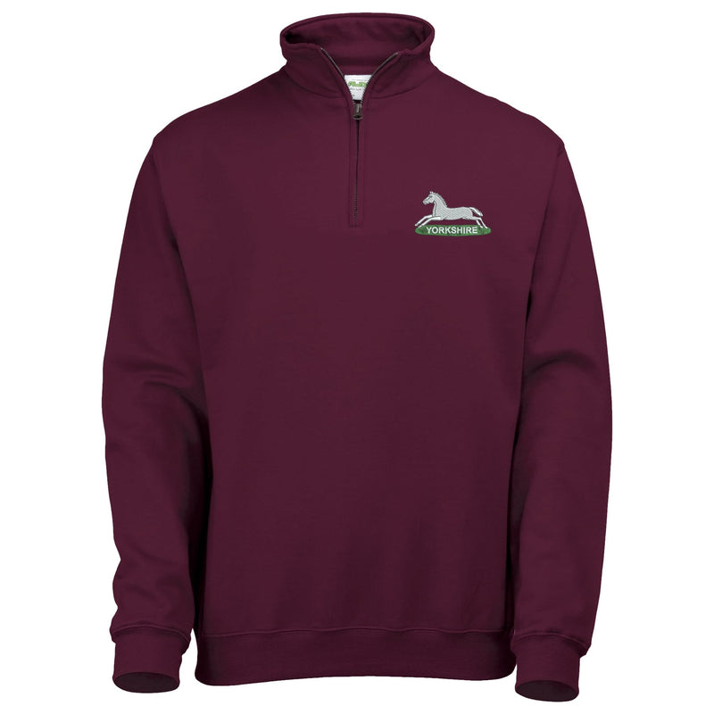 Prince of Wales's Own Regiment of Yorkshire Quarter Zip Sweatshirt
