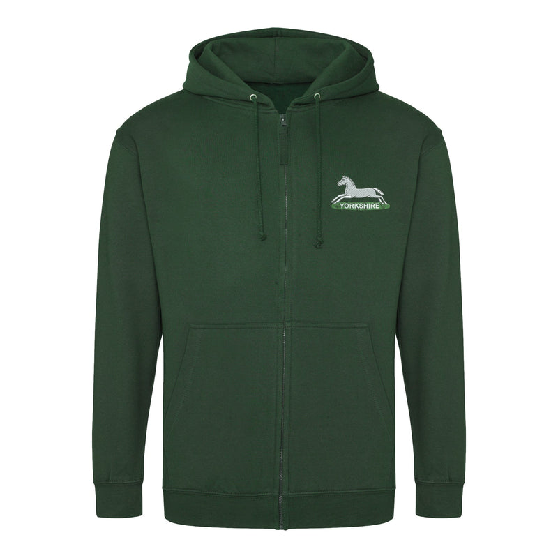 Prince of Wales's Own Regiment of Yorkshire Zipped Hoodie