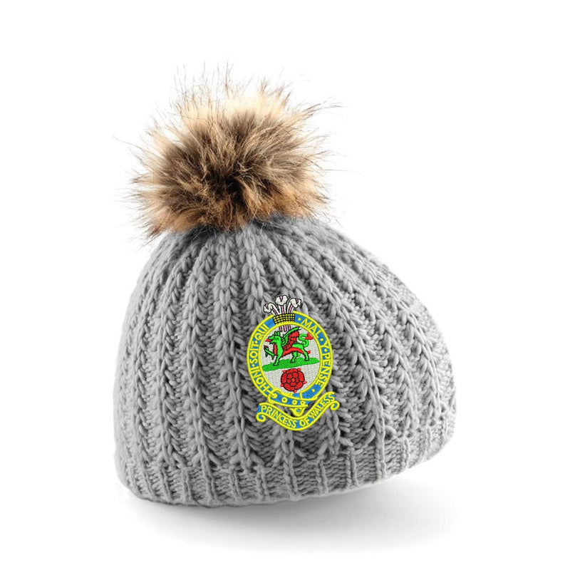 Princess of Wales's Royal Regiment Pom Pom Beanie Hat