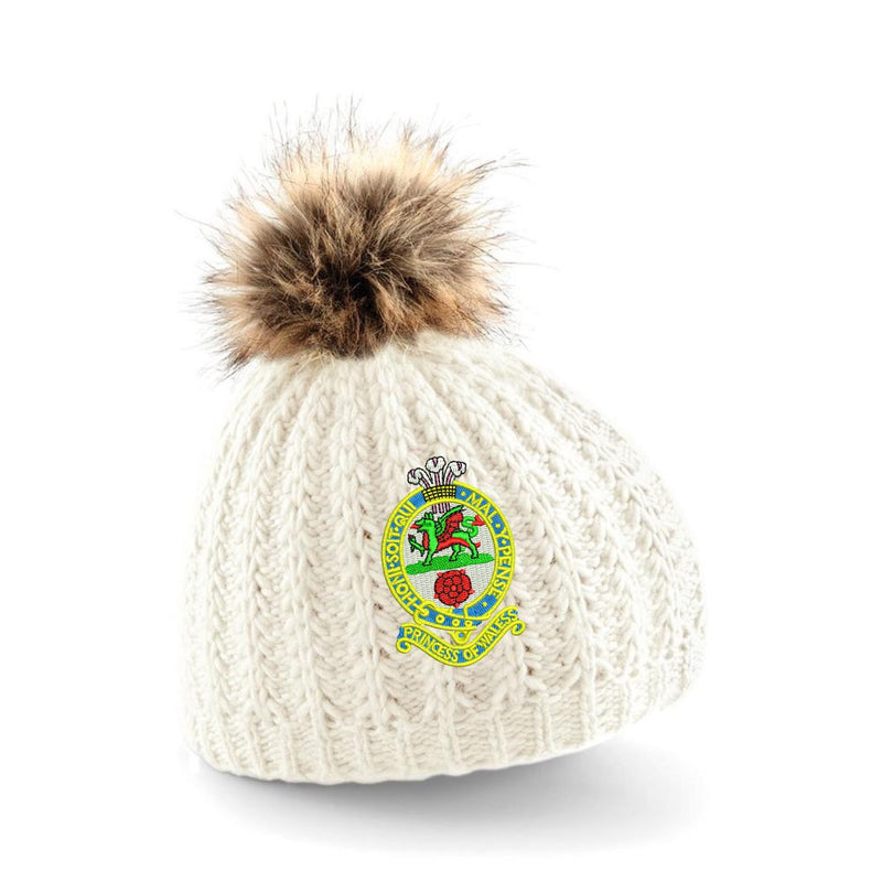 Princess of Wales's Royal Regiment Pom Pom Beanie Hat