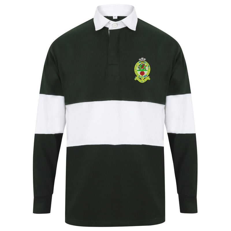 Princess of Wales's Royal Regiment Long Sleeve Panelled Rugby Shirt