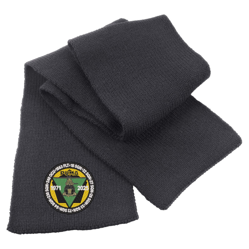 Puma Helicopter 1971-2025 Heavy Knit Scarf