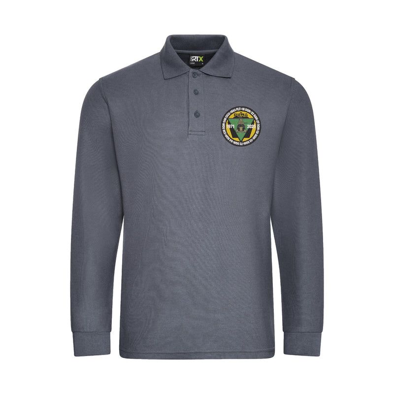 Puma Helicopter 1971-2025 Long Sleeve Polo Shirt