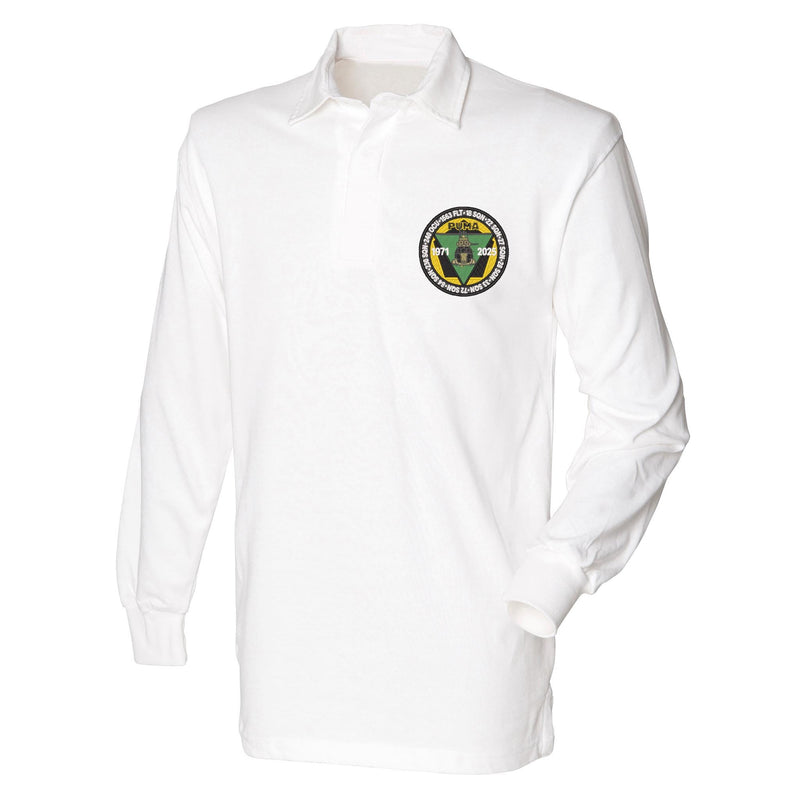 Puma Helicopter 1971-2025 Front Row Long Sleeve Rugby Shirt