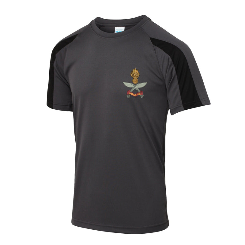 Queens Gurkha Engineers Contrast Polyester T-Shirt