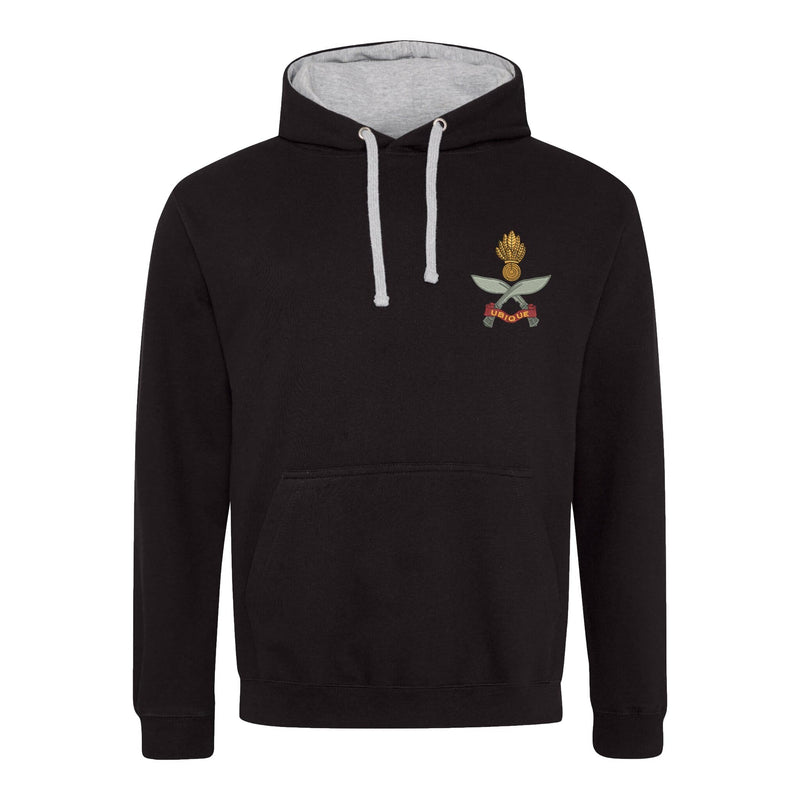 Queens Gurkha Engineers Varsity Contrast Hoodie