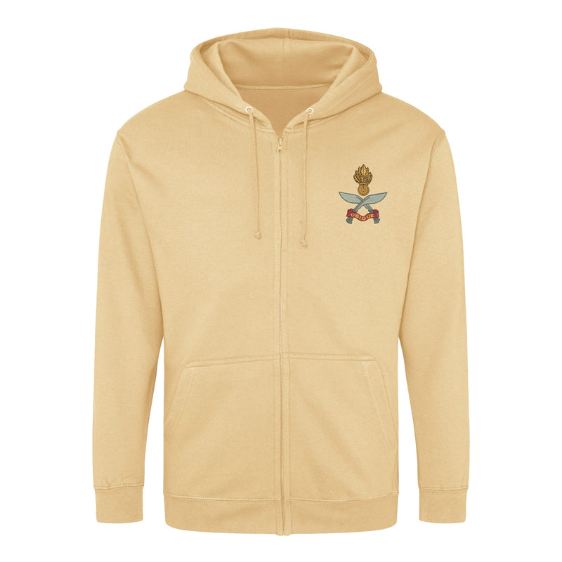 Queens Gurkha Engineers Zipped Hoodie