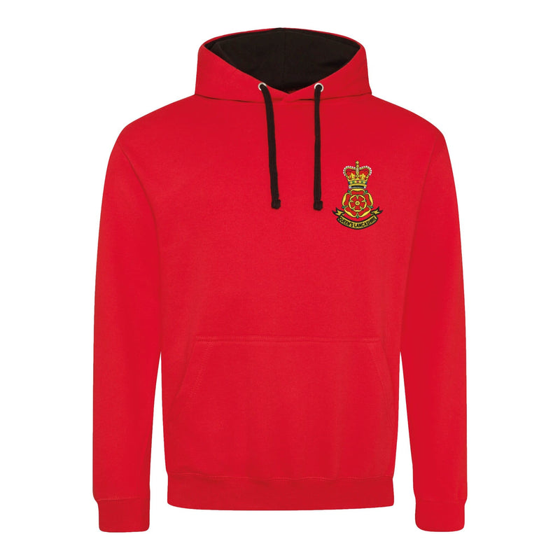 Queen's Lancashire Regiment Varsity Contrast Hoodie