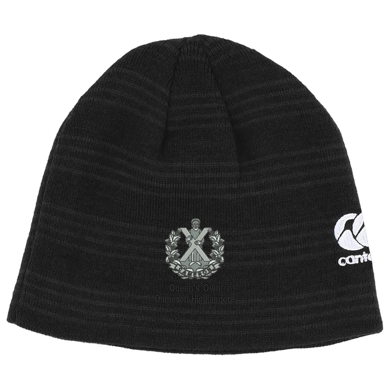 Queens Own Cameron Highlanders Canterbury Beanie Hat