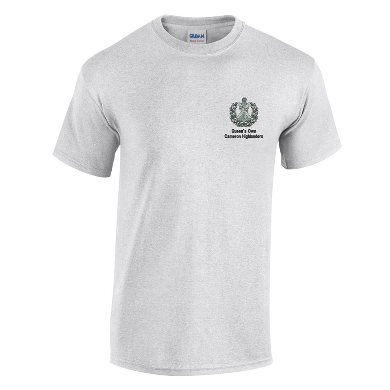 Queens Own Cameron Highlanders Cotton T-Shirt