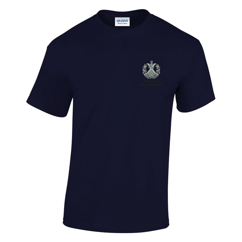 Queens Own Cameron Highlanders Cotton T-Shirt