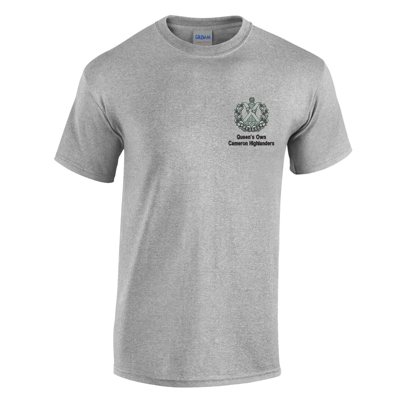 Queens Own Cameron Highlanders Cotton T-Shirt