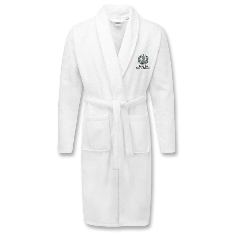Queens Own Cameron Highlanders Dressing Gown