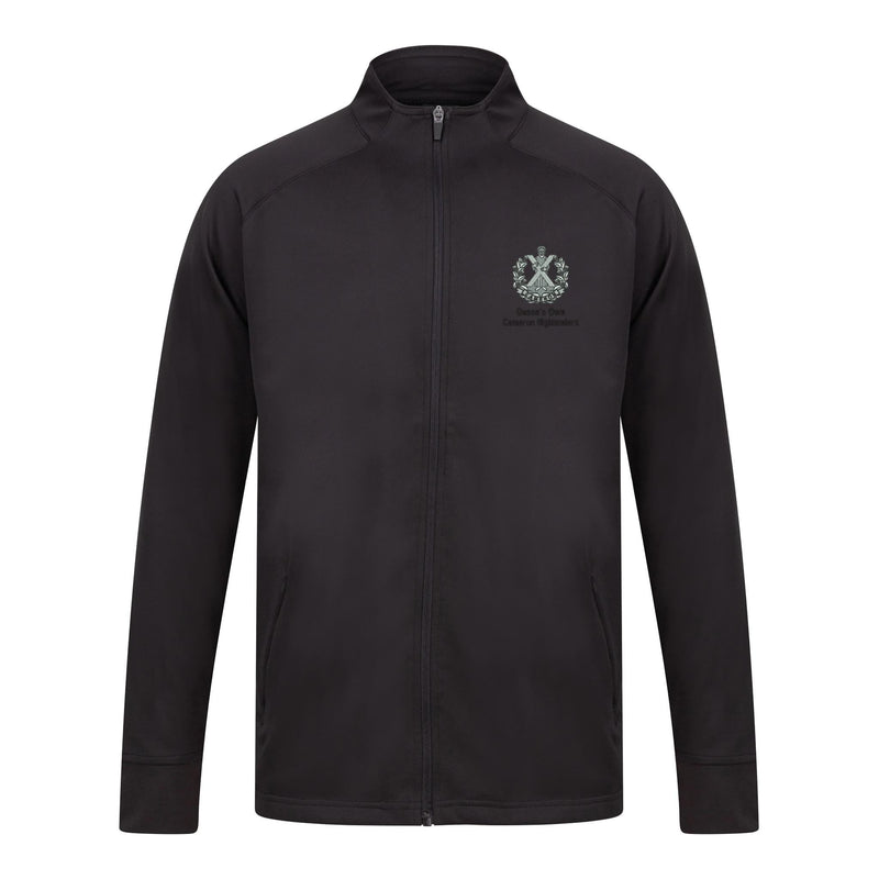 Queens Own Cameron Highlanders Knitted Tracksuit Top