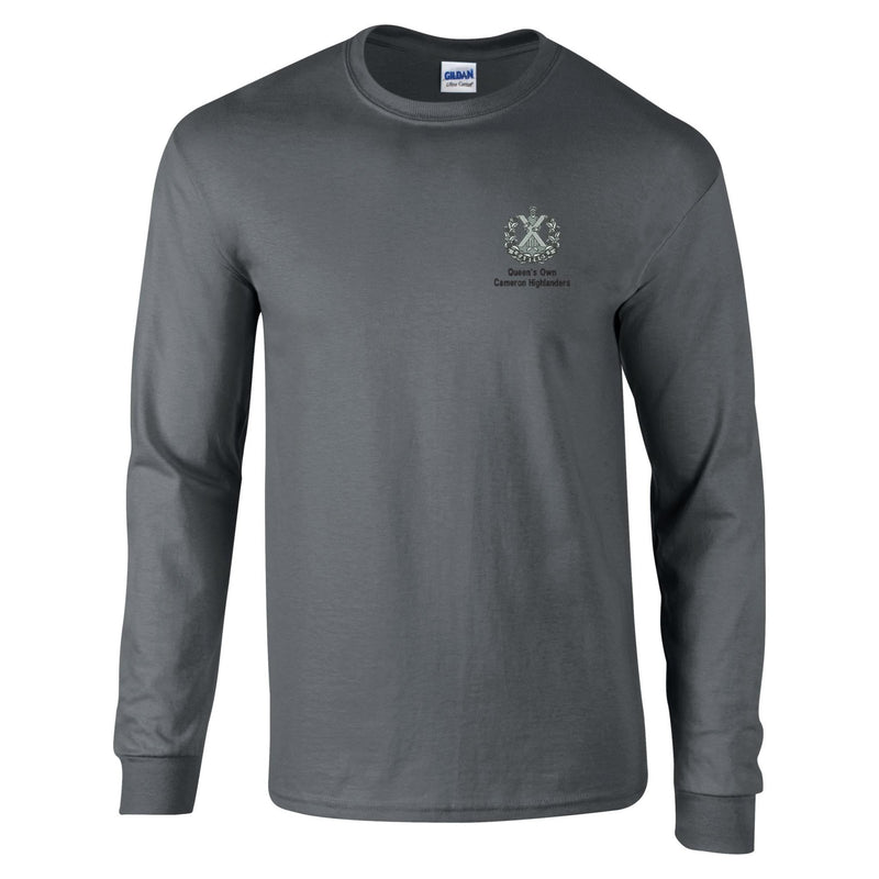 Queens Own Cameron Highlanders Long Sleeve T-Shirt