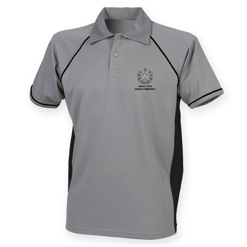 Queens Own Cameron Highlanders Performance Polo