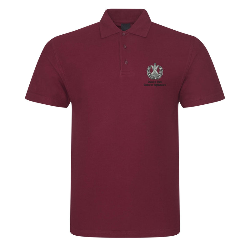 Queens Own Cameron Highlanders Polo Shirt