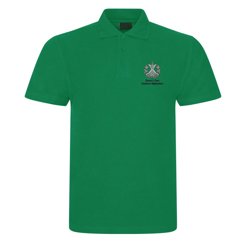 Queens Own Cameron Highlanders Polo Shirt